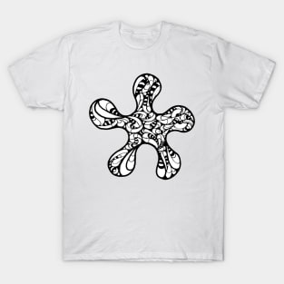 Urban Abstract Shape Doodle Art T-Shirt